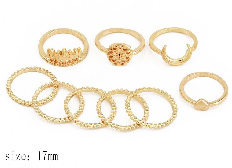 Multi Ring Set – The HALF Boutique